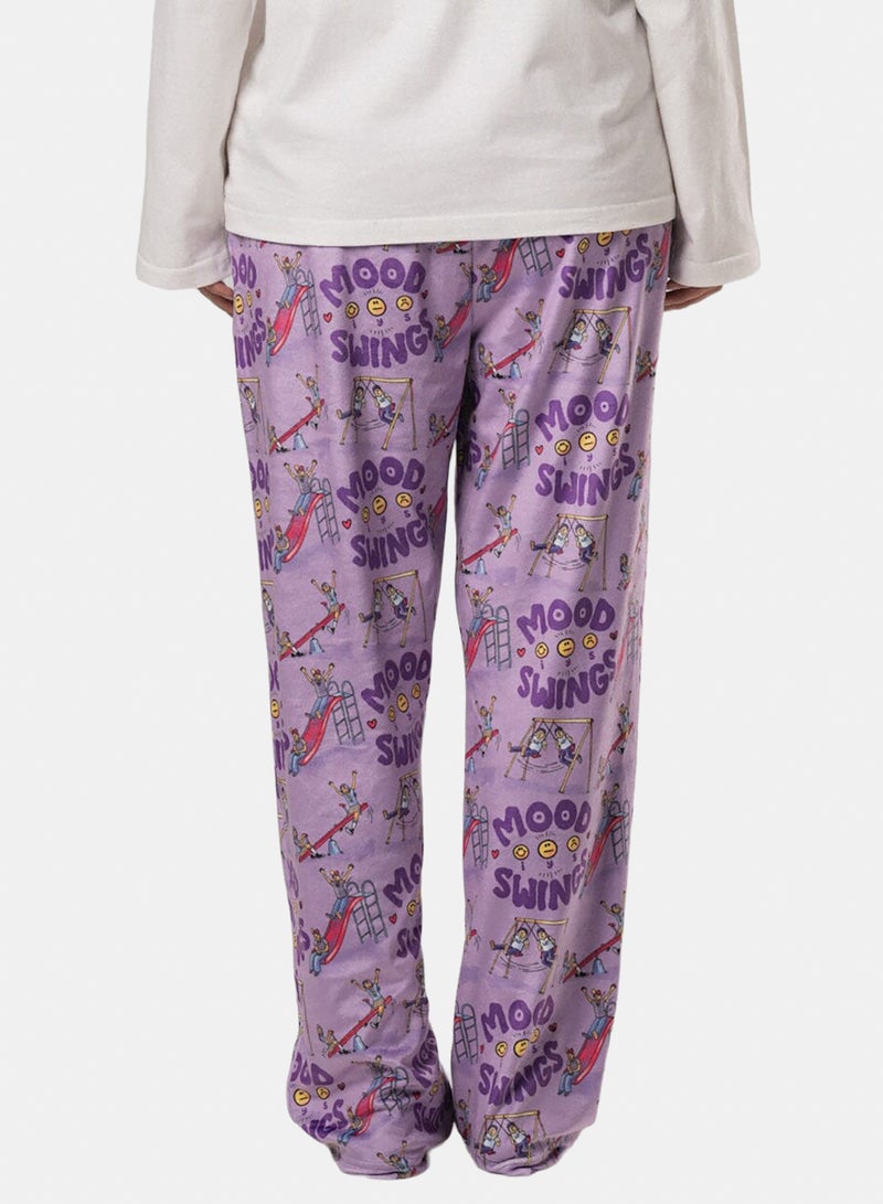 In Your Shoe Mood Swings Fluffy Pyjama Pants - Image 5