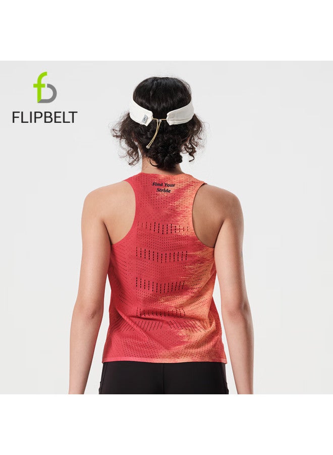Flipbelt Women's Wind Tunnel Vest 2.0, Sports Summer Sleeveless T-shirt, Running Fitness Quick-dry, Aidelaisi, L - Image 5