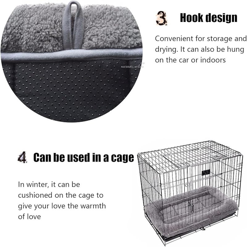 Orthopedic Pet Kennel Pad Medium Size Non Slip Bottom For Dogs And Cats Indoor Outdoor - Image 4