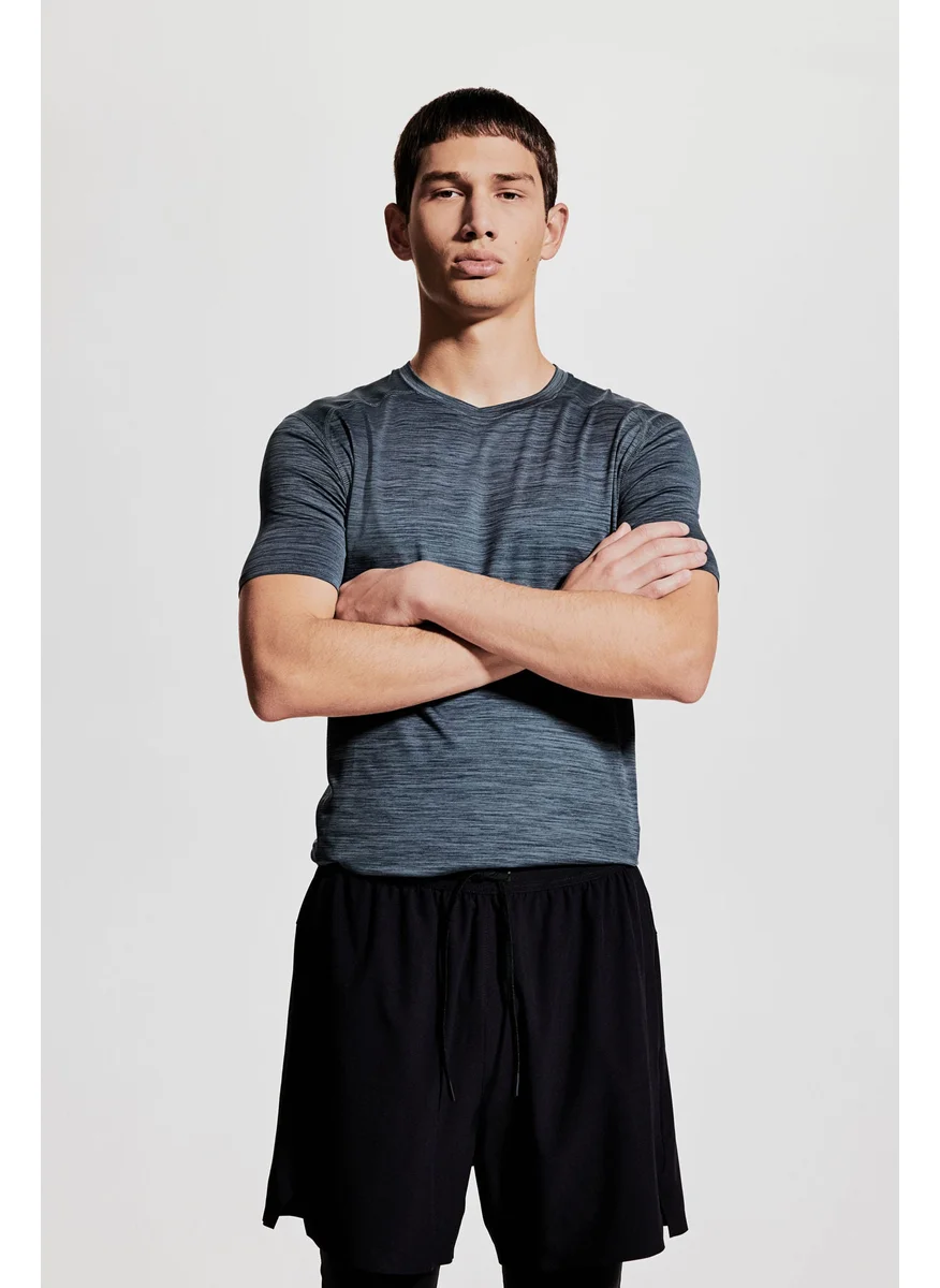 H&M Short-Sleeved Sports Top