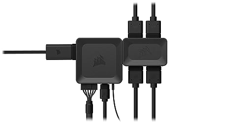 CORSAIR iCUE Link GPU RGB Adapter – iCUE Link Ecosystem Integration for Hydro X Series XG7, XG5 GPU Water Blocks (2020-2023) - Black - Image 4