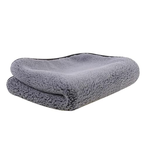 Autofy 500GSM - 40cm x 60cm - [Pack of 1] - Microfiber Cloth Double Sided Microfiber Cloth for Car Lint Free Super Soft Plush Car Cleaning Cloth Sueded Edges for Scratch Free Car & Bike Cleaning - Image 1