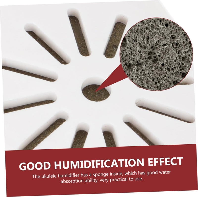3pcs Ukulele Humidifier Sound Hole Moistener Guitar Humidifier Pack for Maintenance - Image 5