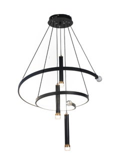 Best Power Modern Acrylic LED Chandelier Light 6942 with 3 Lighting Levels & 100cm Adjustable Length – Elegant Pendant Light for Living Room, Dining Room, Bedroom  - Image 2