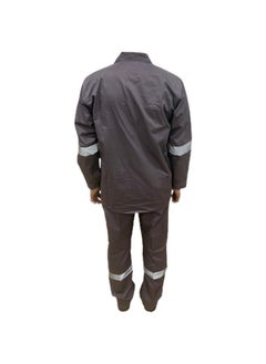 POWER Power European Jacket and Pant Suit Workwear | Durable Workwear for Professional and Industrial Use | Grey | Size-2XL  - Image 2