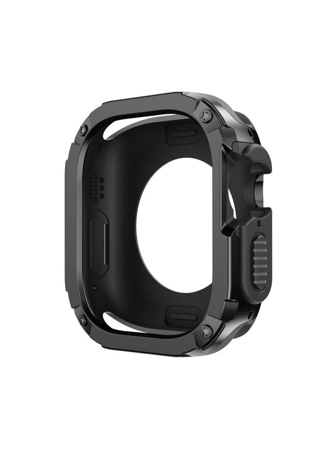 Suitable For Apple Watch Protective Case Apple Watch Tpu + Pc 2-in -1 Armor Anti-drop Protective Case - Image 4