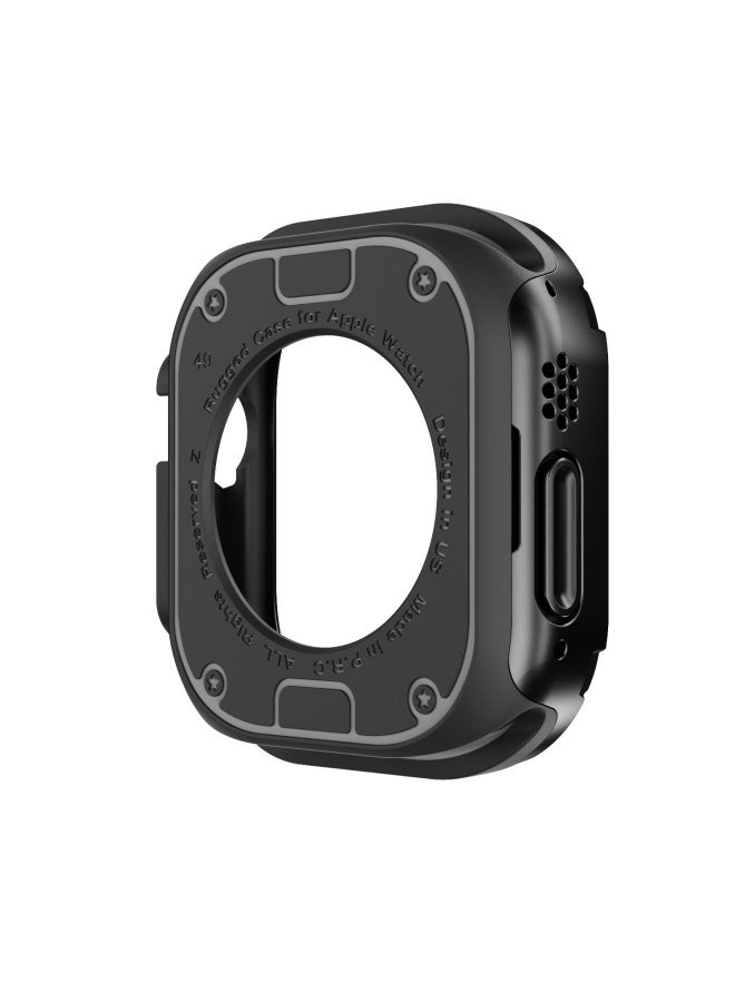 Suitable For Apple Watch Protective Case Apple Watch Tpu + Pc 2-in -1 Armor Anti-drop Protective Case - Image 5