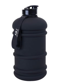 ABJ 2.2L Water Bottle BPA Free Half Gallon Large for Men Women Sports Fitness Perfect for Gym, Home, Office, School and Outdoor Activities Black Jet Water Bottle  - Image 2