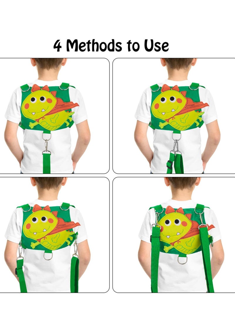 SYOSI Toddler Reins Walking Safety Harness for Kids, Pink Horse Baby Reins for Toddlers Girls, Baby Safety Leash Toddler Anti Lost Belt Reins (Pink) - Image 4