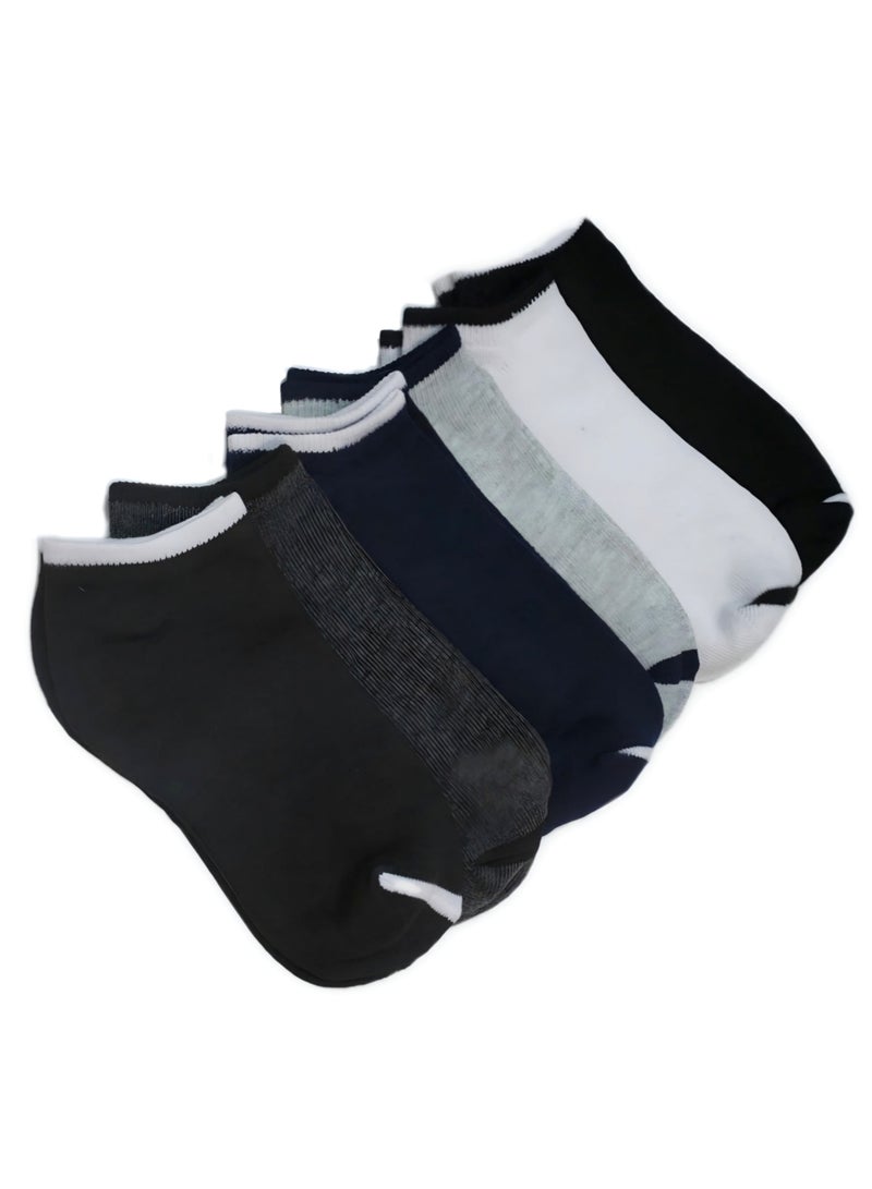 Bundle of six low Casual unisex comfortable Socks