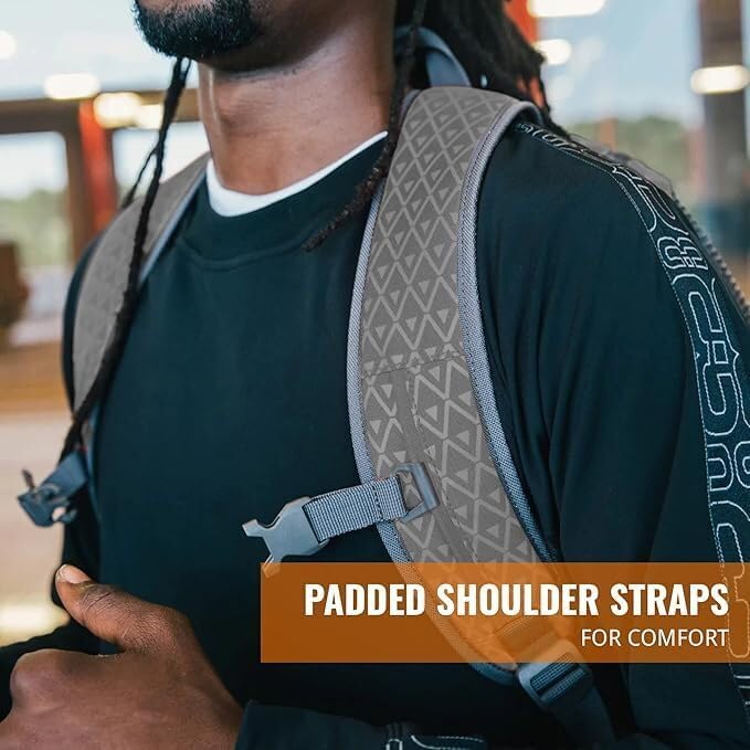 Point 3 Road Trip 2.0 Backpack Basketball Backpack with Drawstrong Closure | Ventilated Mesh Shoe Pocket Compartment - Image 5
