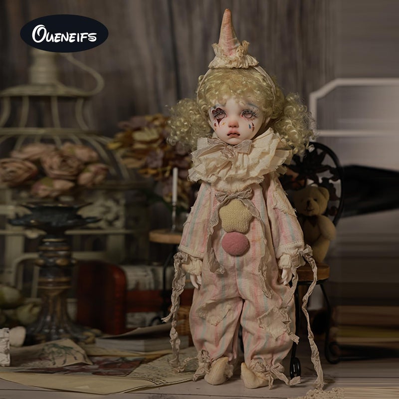 Oueneifs Sekino 1/6 Bjd Doll Halloween Clown Style Party Ball Jointed Dolls Toys for 15+ Year Old - Image 4