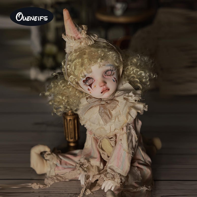 Oueneifs Sekino 1/6 Bjd Doll Halloween Clown Style Party Ball Jointed Dolls Toys for 15+ Year Old - Image 3