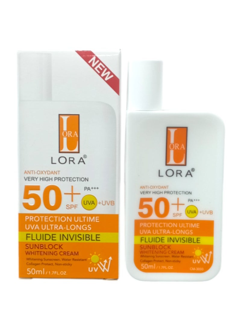LORA Laura Sunscreen For A Protected And Beautiful Skin 50ml - Image 1