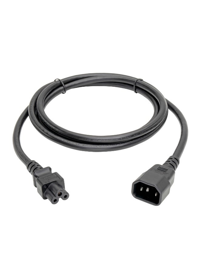 CABLE CONV Laptop Power Cord Adapter 1.5m C14 to C5 – 2.5A 250V AC Power Cable for Laptop Power Supply 1.5m, Monitor & UPS - Image 2
