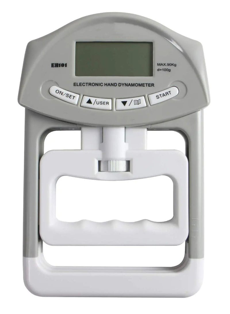 Y&D Digital Hand Dynamometer, Grip Strength Measurement Electronic Strengtheners 198 Lbs with 19 Sets of Individual Records, Gripping Strengthener For Athletes, Home, Car, Clinic - Image 2