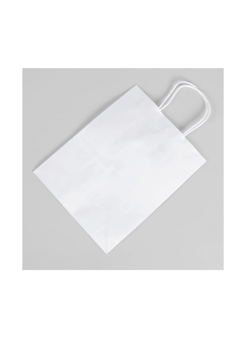 Generic 25 Pcs White Gift Paper Bag/ 31*26*12 cm  - Image 2