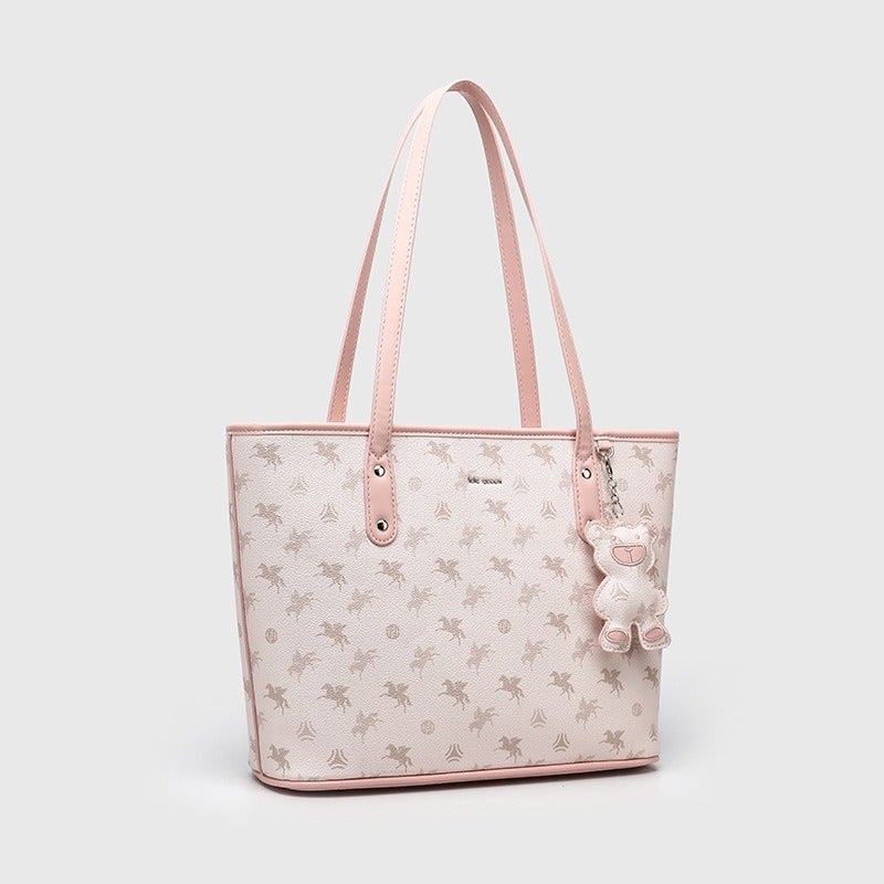 [Same Style As Zhao Zhaoyi] Pegasus Underarm Tote Bag, High-End Commuter Handbag, Large Tote Bag For College Students, Crossbody Bag - Image 4