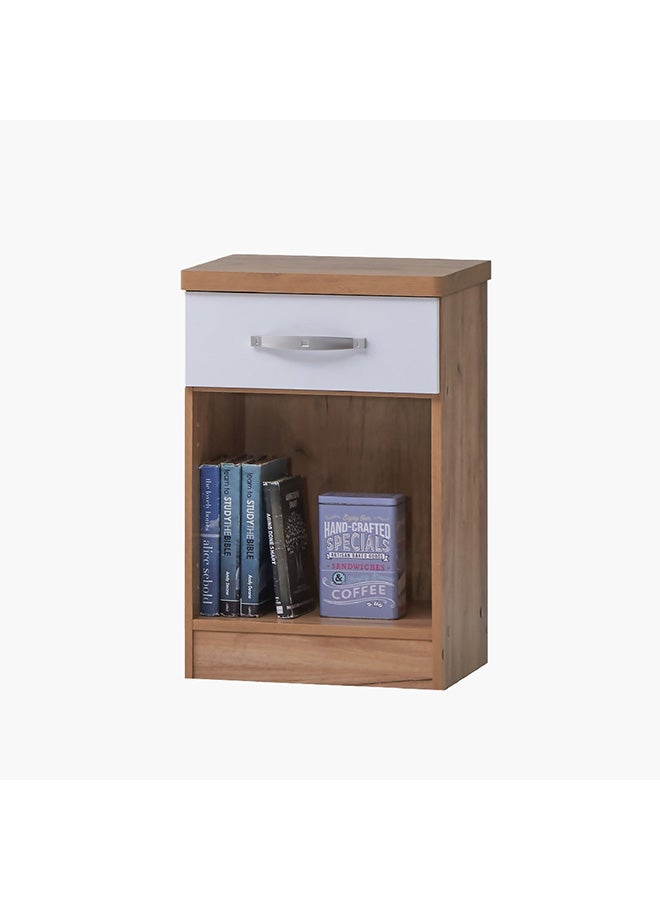 Home Box Juno 1-Door 1-Drawer Night Stand 41 x 60 x 39 cm  - Image 2