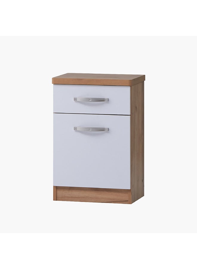 Home Box Juno 1-Door 1-Drawer Night Stand 41 x 60 x 39 cm  - Image 3