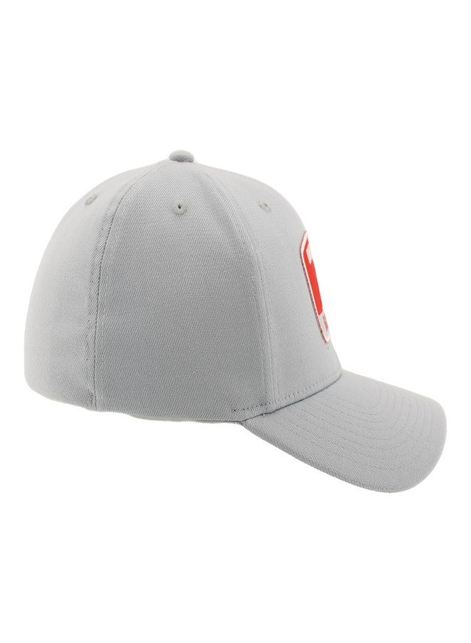 ZHATS Ohio State Buckeyes NCAA Officially Licensed Fitted Hat ZH Patch Switchback Light Gray, Large - Image 4
