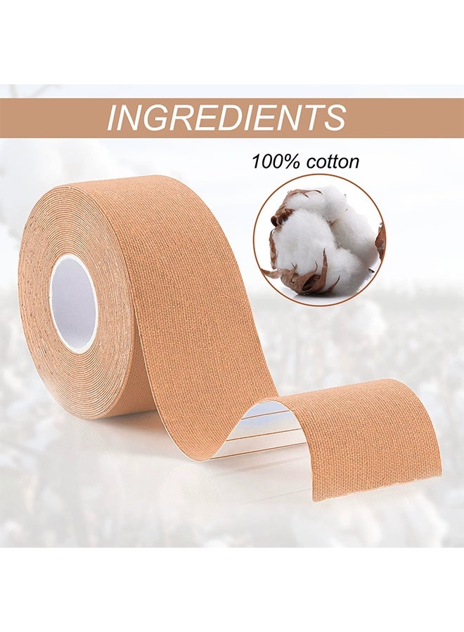 Elaimei Facial Myofascial Lift Tape, Facial Lifting Strap, Anti Wrinkle Firming Facial Lifting Slimming Masseter Muscle, Neck Skin Lifting Patch for Men and Women - 2.5CM X 5M - Image 3