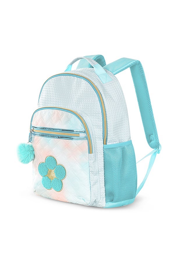 Eazy Kids - Personalized 18" Set of 3 Backpack w/Lunch Bag and Pencil Case - Flora Green - Image 4