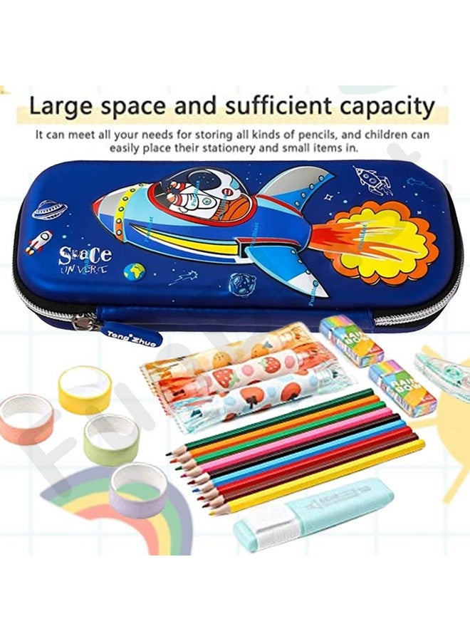 FunBlast Space Pencil Case for Kids, Space Theme Return Gifts for Kids, Pencil Pouch for Kids, Pencil Box for Kids, Pencil case for Boys, Return Gifts for Kids - Space Pencil Case - Image 2