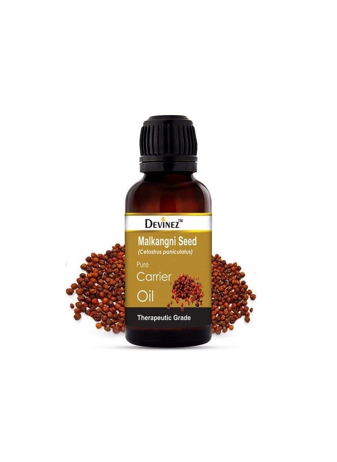 Devinez Malkangni Seed Coldpressed Oil 30Ml 100% Pure Natural Undiluted For Hair & Scalp Nourishment Dandruff Care Prevent Hairfall Smooth Soft Skin & Natural Remedies  - Image 3