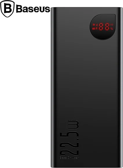 Baseus Adaman 20000 Mah 22.5W Fast Charging Power Bank 2 USB 1 USB Type C