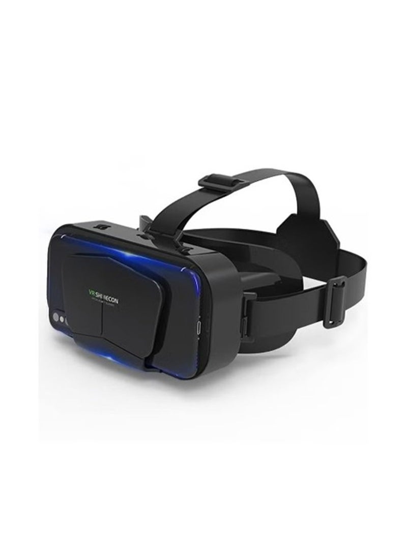 VR SHINECON Classic VR Goggles VR SHINECON G10+Controller Virtual Reality VR Headset 3D Glasses VR Goggles for TV, Movies & Video Games, Compatible with iOS & Android Smartphone within 4.7-7.2inch Screen Pupil Distance Adjusting Function IMAX Cinema/360°View/3D Games Lightweight Comfortable Material Ergonomic Design Multi-Angle Cooling Design - Image 2