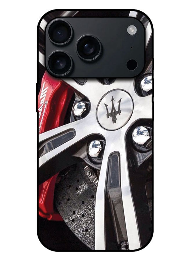 EYE CATCH Printed Protective Case Cover For Apple iPhone 17 Pro Max -  Maserati Wheel