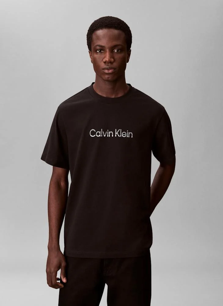 Calvin Klein Fade Logo Crew Neck T-Shirt