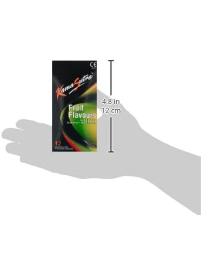 Kamasutra 12-Fruit Flavours Condoms - Image 2
