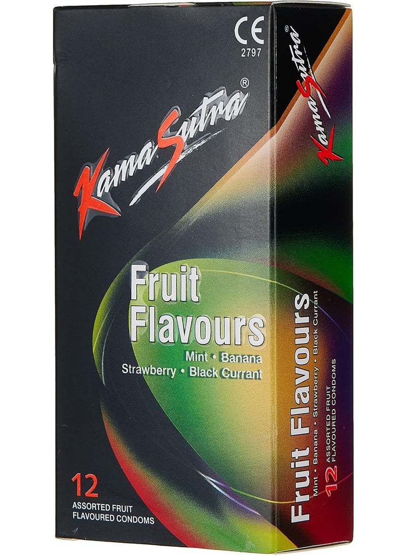 Kamasutra 12-Fruit Flavours Condoms - Image 4