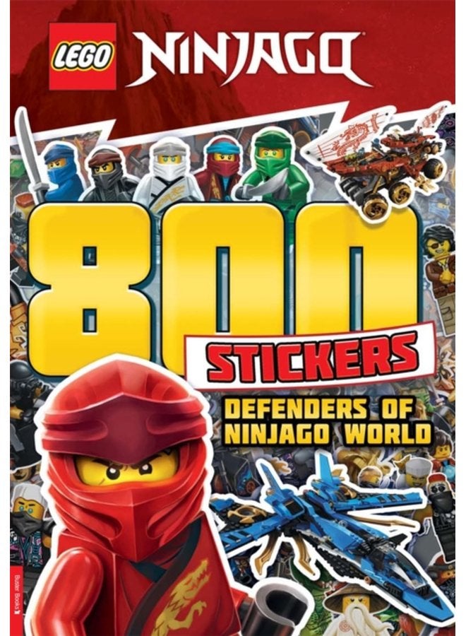 ليغو نينجاجو 800 ملصق - غلاف ورقي