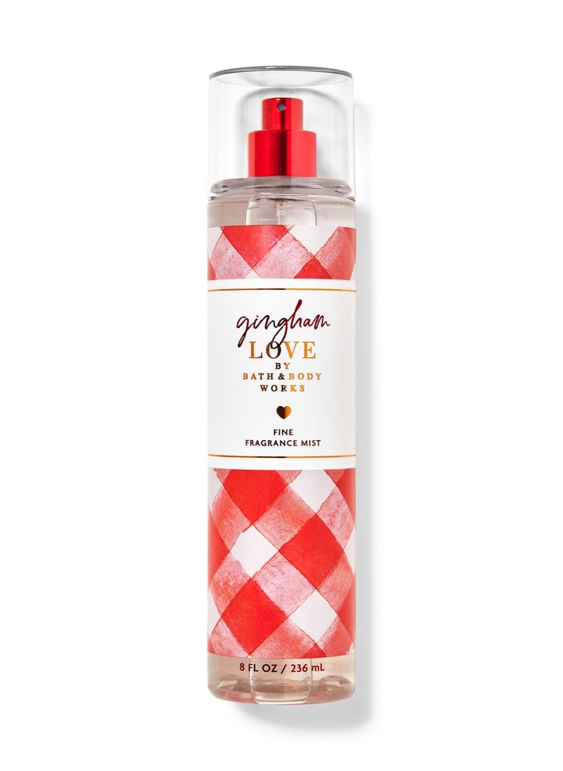 Bath and Body Gingham Love Fine Fragrance Mist 236ml 