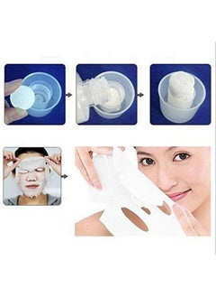 E Shopping E Shopping Compressed Facial Face Mask Sheet DIY Facial Mask Paper Spa Skin Care, 60pc  - Image 3