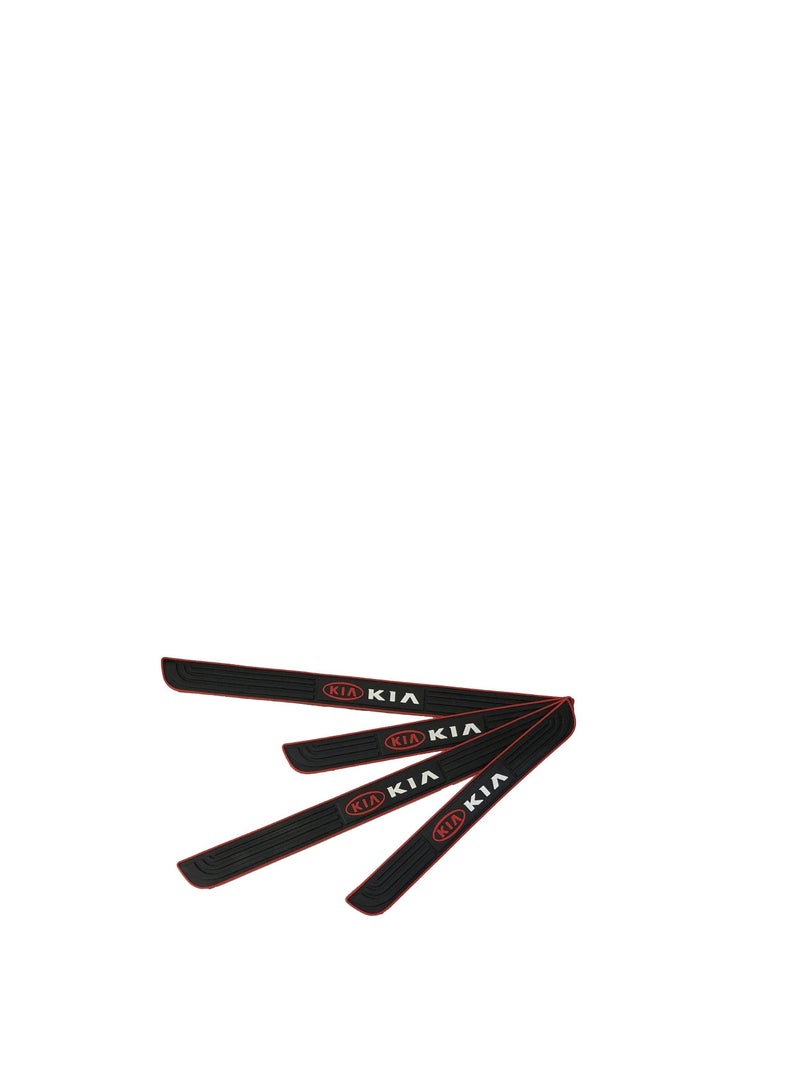 Kia Interior Silicone Threshold Kit, 4 Pieces - Image 1
