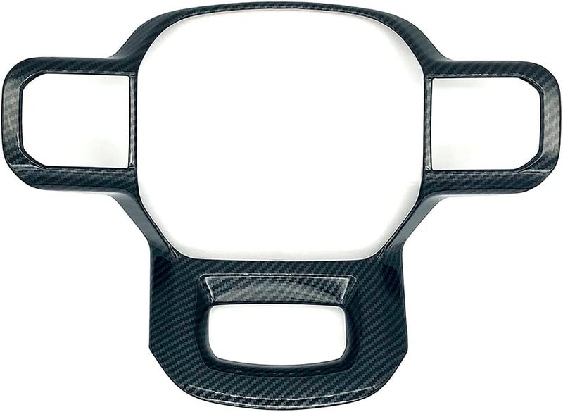 Keptrim for F-150 ABS Carbon Fiber Steering Wheel Cover Trim for 2021 2022 Ford F150, for 2022 Expedition, 1pc - Image 3