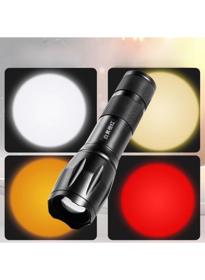 Loquat Photography Flashlight Three-light Source Four-light Multi-light Source RGB Fill Light Atmosphere Handheld Creative Spotlight-Color:White Single Light Source - Image 3