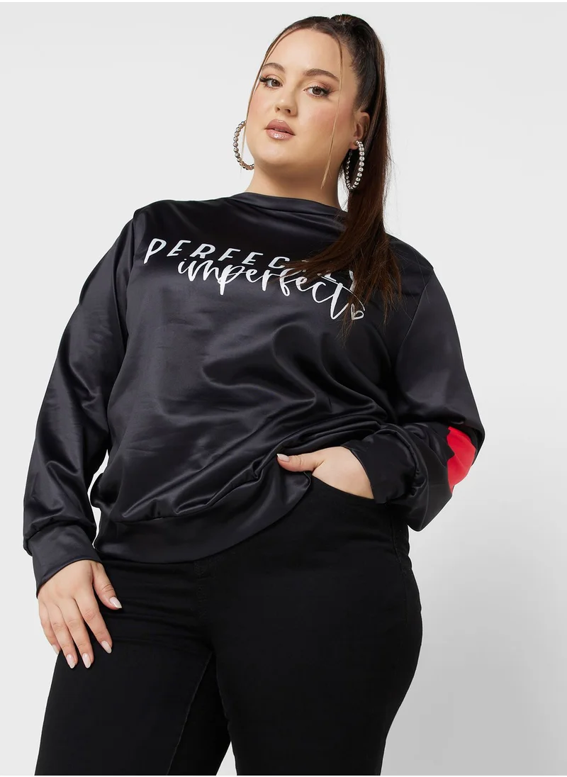 Ginger Plus Printed Sweatshirt