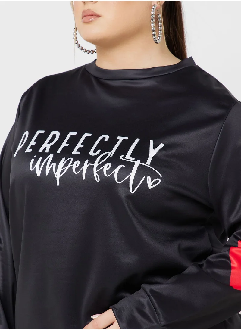 Ginger Plus Printed Sweatshirt