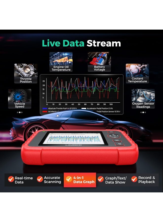 Launch 2025 LAUNCH OBD2 Scanner CRP123X Elite V2.0  - Image 5