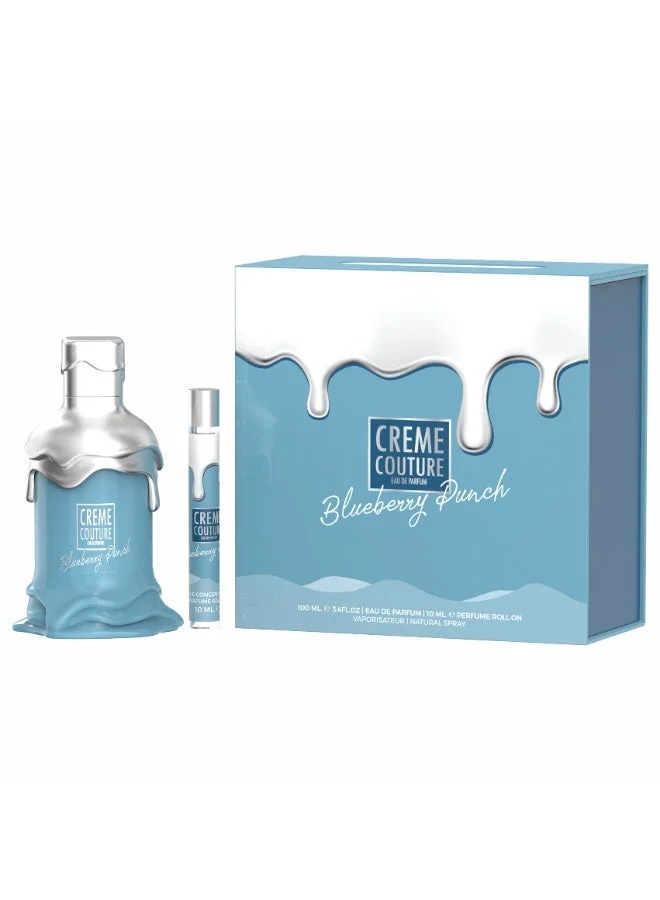 Emper Perfumes Creme Couture Blueberry Punch Eau De Parfum Unisex 100ml + 10ml | Long Lasting By Le Chameau Elite