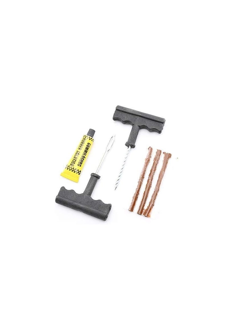Tire Puncture Repair Tool Kit for Car, Bike, Car - Image 1
