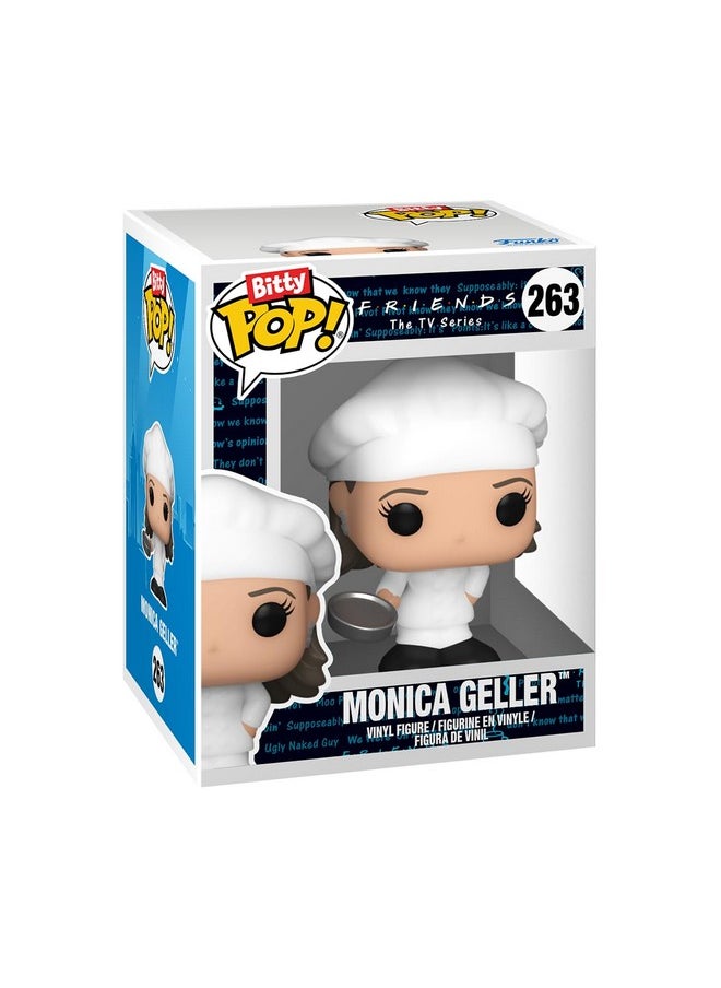 فانكو مجموعة ألعاب صغيرة قابلة للتجميع من Funko Bitty Pop! Friends مكونة من 4 قطع - شخصيات Phoebe Buffay وMonica Geller وChandler Bing وMystery Chase (قد تختلف التصاميم)  - Image 5