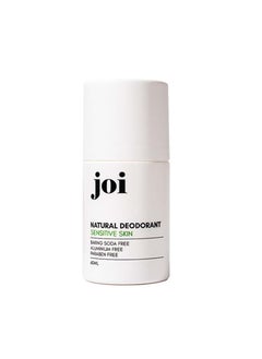 Joi Joi Natural Deodorant Roll On Deodorant with Chamomile Essential Oils for Sensitive Skin, Aluminum & Baking Soda Free, Enhanced with Probiotics & Magnesium, Vegan & Cruelty-Free, 1.69 Oz 