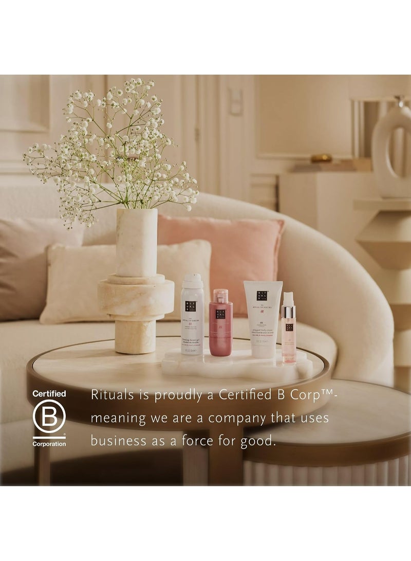 RITUALS Sakura Small Gift Set, 4-Piece Bath & Body Bundle – Cherry Blossom & Rice Milk Foaming Shower Gel, Shower Oil, Body Cream & Hair and Body Mist, Luxury Gift Set for Women - Image 3