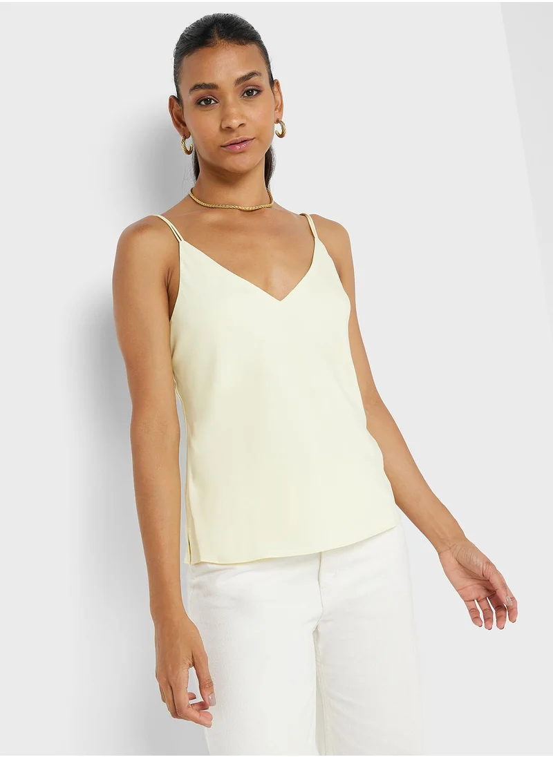 CALVIN KLEIN Strappy Knitted Cami